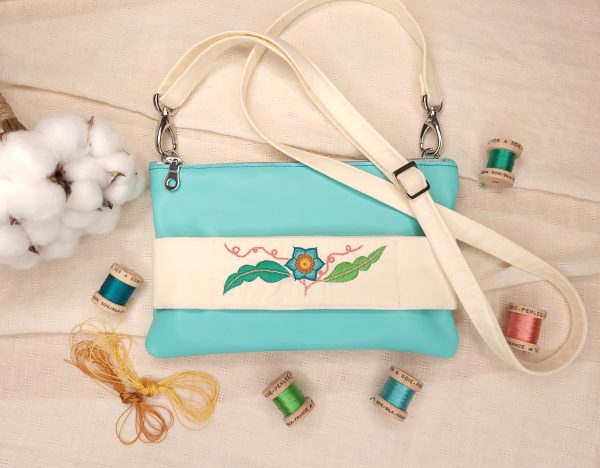 Fleur turquoise