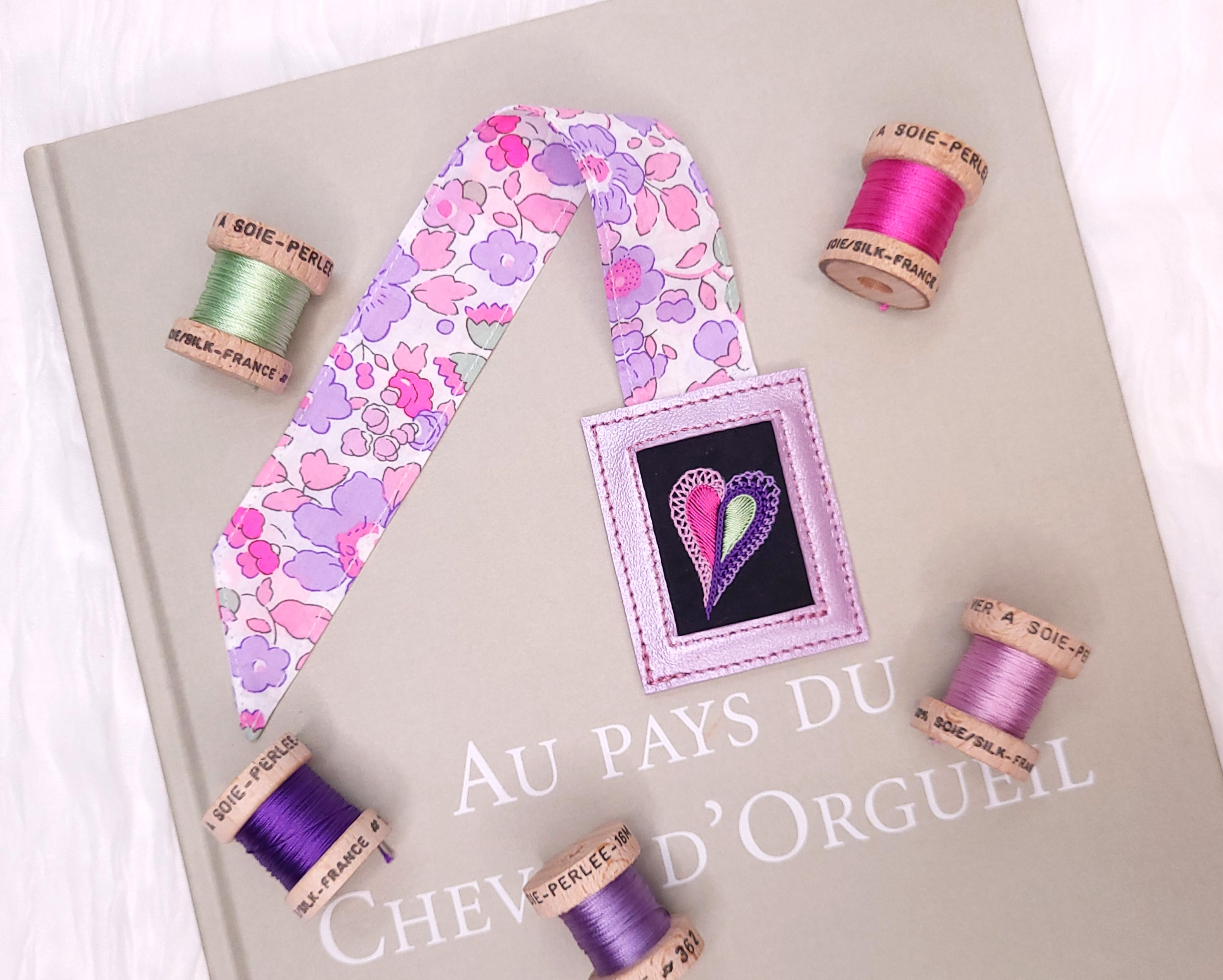 Cœur lilas