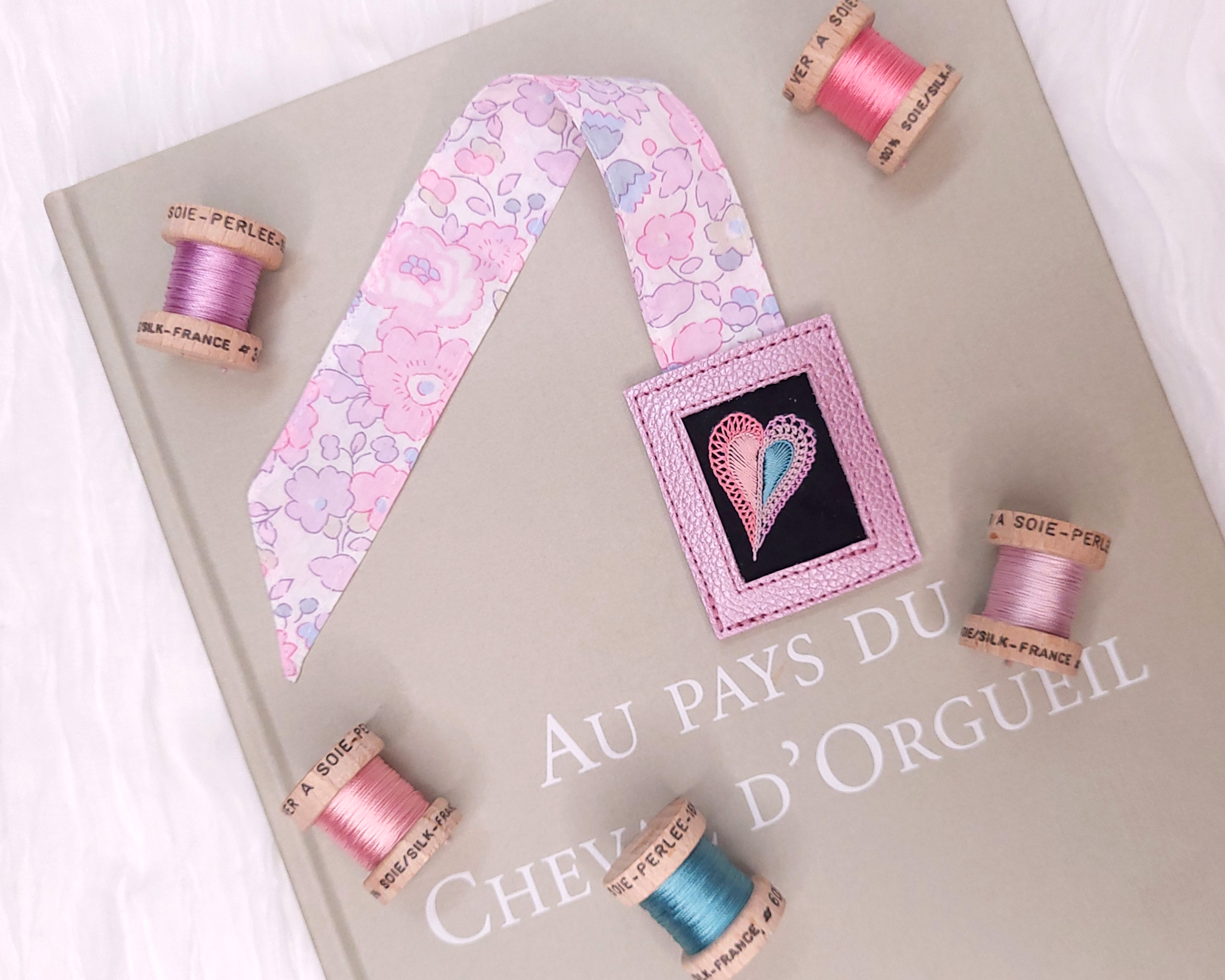 Cœur rose tendre