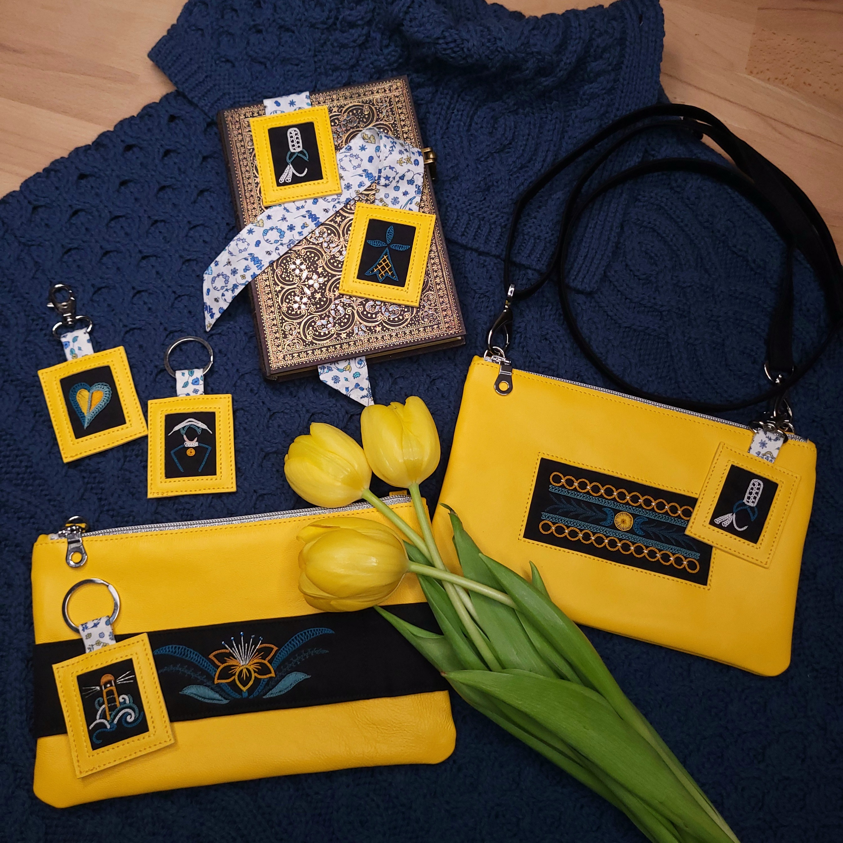 Collection Ambre et pétrole